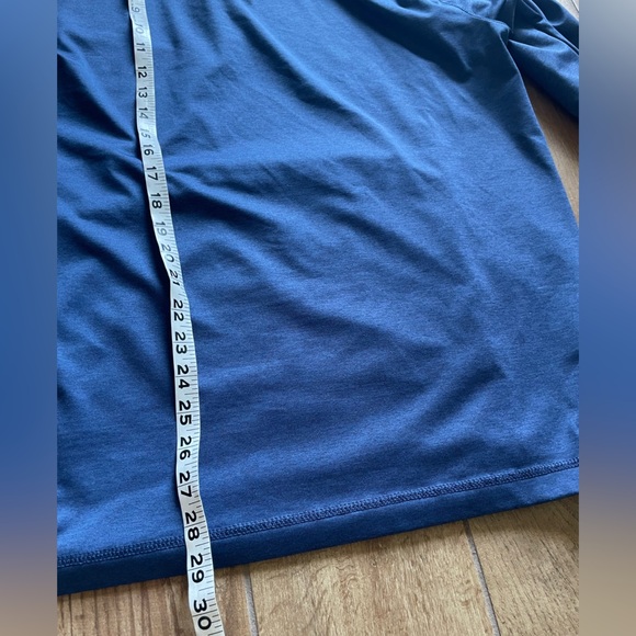 Tommy Bahama Performance Blue 1/4 Zip Long Sleeve Pullover Shirt Men's Large - Picture 7 of 7